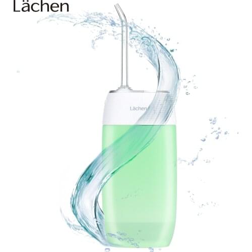 Lachen Mini Oral Irrigator Dental Portable Water Flosser Tips Cleaning Teeth USB Rechargeable Water Jet Flosser IPX7 Irrigator
