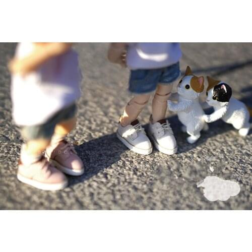 2.3cm Length Middle Blyth doll canvas shoes available for OB11 cu-poche Middie Blythes doll accessories shoes for dolls