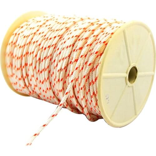 Farmertec Made 100Meters X 4.0MM Starter Rope Roll For Stihl MS361 MS362 MS380 038 MS440 MS461Chainsaw Trimmer & Mcculloch Homel