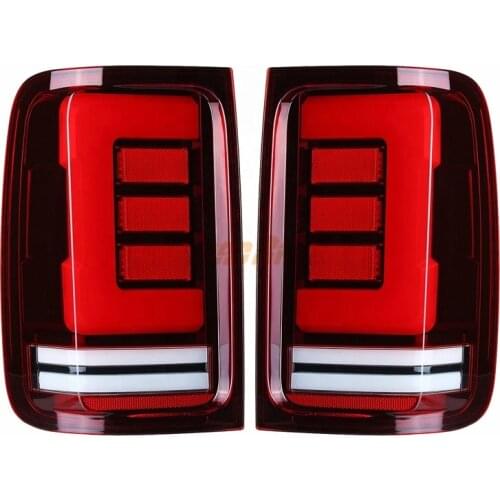 Upgraded LED Taillights rear lamp Tail Light Brake Lights Turn Signal Lamps Assembly For volkswagen for VW Amarok V6 2009 - 2020