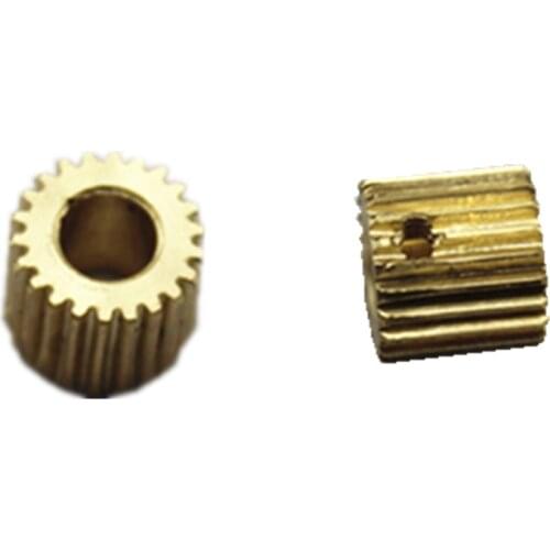 2pcs 0.5M 22T Hole 5/6/6.35mm PTZ rocker arm motor pinion