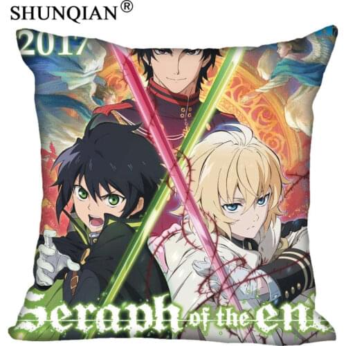 New Arrival seraph of the end Pillowcases zipper Custom Pillow Case More Size Custom your image gift