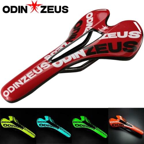 Odinzeus newest carbon fiber road/mountain bicycle saddle carbon saddle seat cushion ultralight MTB Road Fold Bike Front Seat