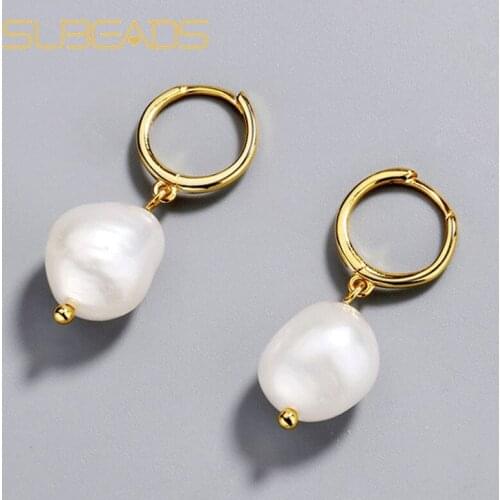 Subeads Pearl Earrings