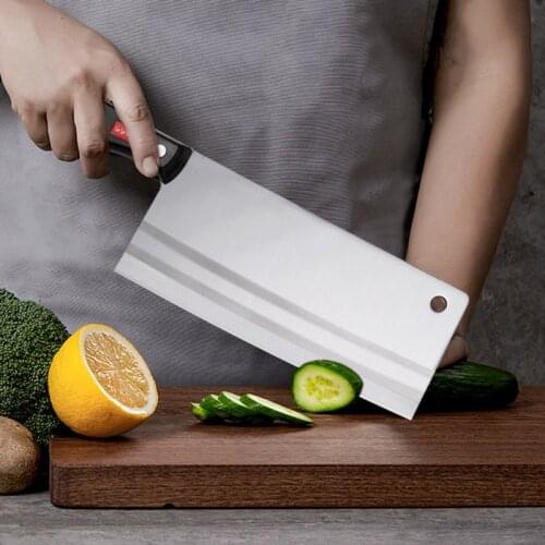 Light Weight Chinese Kitchen Knife 4Cr13mov Stainless Steel Chef Knife Razor Sharp Blade Slicing Knives Meat Vegetable Chopping