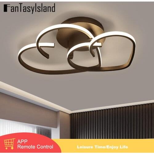 LED Ceiling Light with Love heart shape Surface Mounted Modern Lamp For bedroom Lamps