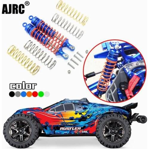 TRAXXAS 1/10 SLASH 4X4 Rustler aluminum alloy L=102MM Rear shock absorber #5862 shock absorber