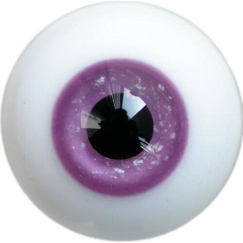 [wamami] 6mm 8mm 10mm 12mm 14mm 16mm 18mm 20mm 22mm 24mm Purple Glass Eyes Eyeball BJD Doll Dollfie Reborn Making Crafts