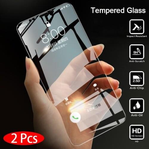 2 Pieces Tempered Glass for Huawei Honor 7A Screen Protector 9H 2.5D Phone Protective Glass for Huawei Honor 7A Pro Glass