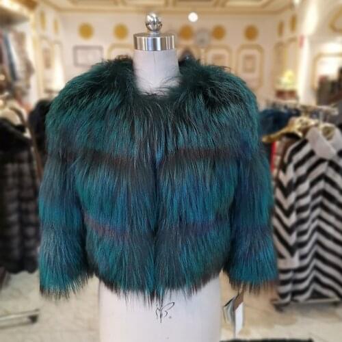 WINTER PALACE 2020 Upscale Genuine leather fur coat New products natural fox fur coat Trend Fashion Women real fox fur coat