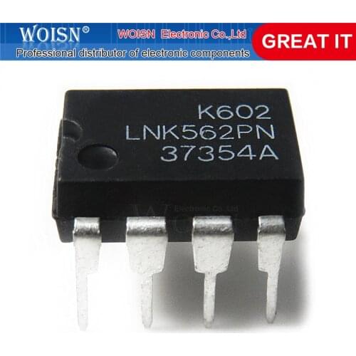 1pcs/lot LNK562PN LNK562GN LNK562 DIP-7 SMD-7 In Stock
