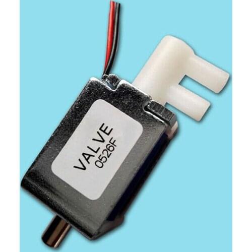 1pcs DC 6V 12V 24V 4mm Port Air Valve 2 Position 3 Way Mini Micro Electric Solenoid Valve Exhaust Switch Air Gas Valve