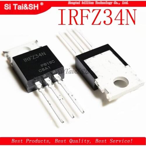 10PCS IRFZ34N TO220 IRFZ34NPBF TO-220 IRFZ34 new and original IC