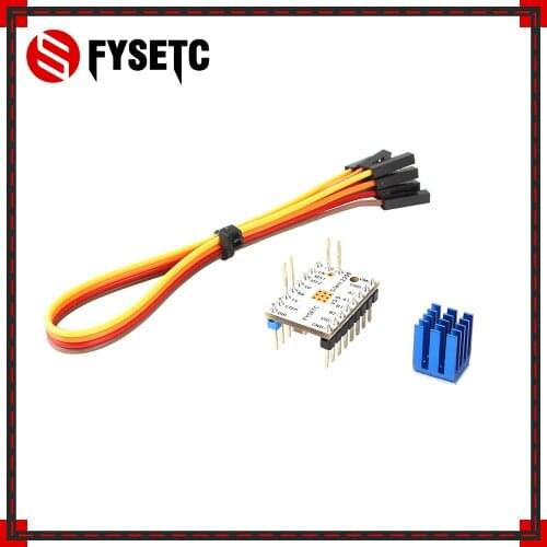 2pcs TMC2209 v3.0 Stepping Motor Driver Stepsticks Mute Driver 256 Microsteps Current 2.8A Peak 3d Printer Parts VS TMC2208