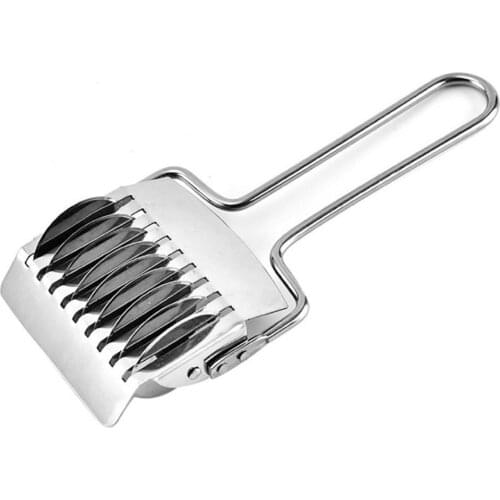 60%Hot Sale Stainless Steel Manual Noodle Cutter New Kitchen Convenient Spaghetti Nnoodle Machine Roll Dough Cutter Kitchen Tool