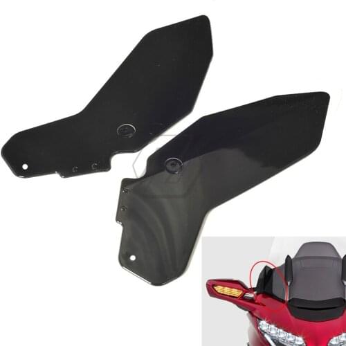 Smoke Motorcycle Windshield Side Windscreen Panel Case for Honda Goldwing GL1800 GL 1800 2018 2019