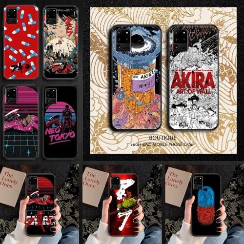 AKIRA Anime Phone case For Samsung Galaxy Note 4 8 9 10 20 S8 S9 S10 S10E S20 Plus UITRA Ultra black fashion hoesjes art prime