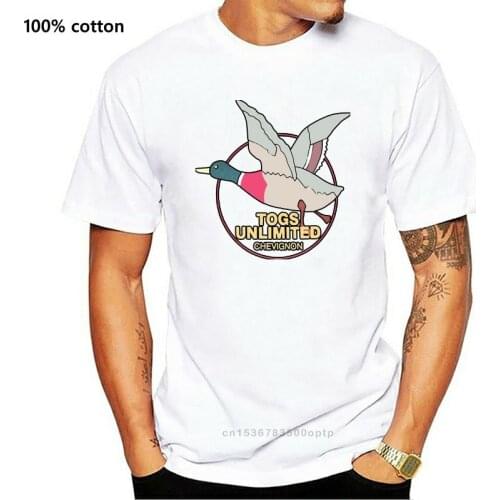 Men T Shirt Togs Unlimited Chevignon Duck Logo S Cotton Casual O Neck Shirt Funny T Shirt Novelty Tshirt Women 011969