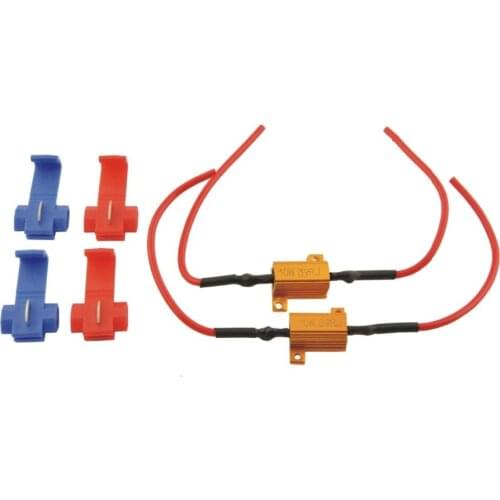 2PCS 10W 39 ohm Car Universal canbus Load Resistor Protector for Car Turn led Signal Led Bulb Lamps fog lamp LED lamp 10w 39ohm