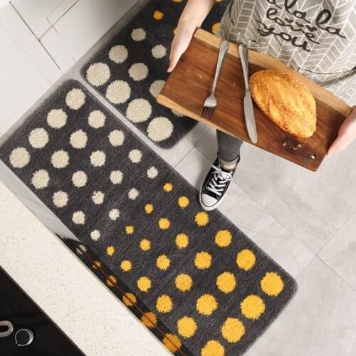 Japanese-style Machine Washable Bath Mat anti-slip Comfortable Feet Rug Bathroom Door Mat Toilet Absorbent Bedside Carpet