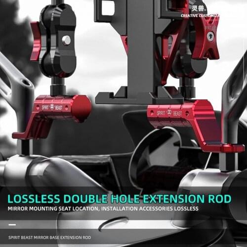 Motorcycle Holder Bracket for GPS Intercoms Navigation Phone Camera Honda Suzuki Yamaha Kawasaki KTM BMW Triumph Ducati Benelli