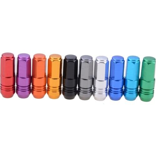 Aluminum Alloy Car Wheel Tire Air Valve Caps,Tyre Valve Cover For Universal Fit, 4pcs,Car Accessories Stylish Decoration