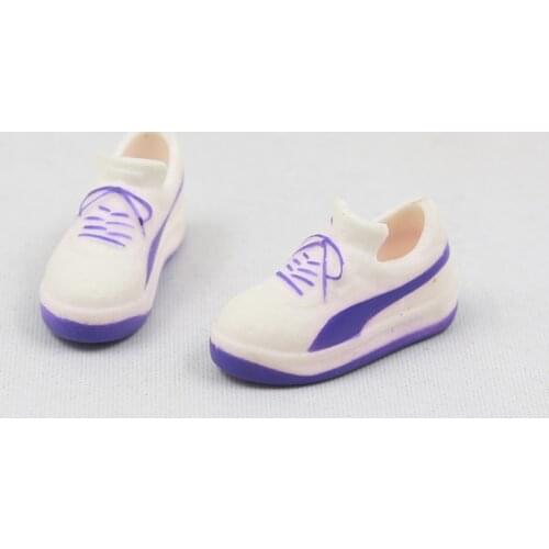 Doll shoes for Blyth, Azone .1/6 doll. plastic shoes(purple)