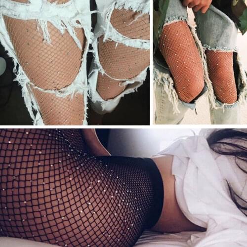 2018 Summer Hot Women Ladies Black Big Mesh Net Pattern