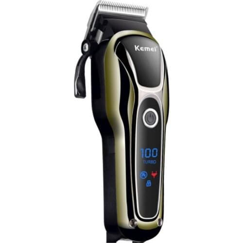 Professional Men Electric LCD Hair Clipper Grooming Clippers Professional Trimmer Haircut Machine Barber Shaver