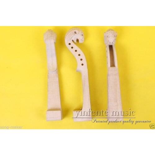 One 6 string violin neck Maple wood Animal headstock 4/4 New hand Made Yinfente