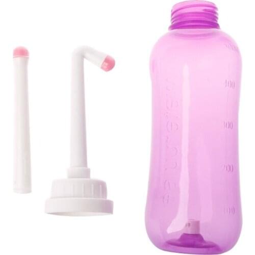 500ml Portable Bidet Sprayer Personal Cleaner Hygiene Bottle Spray Washing D0UE