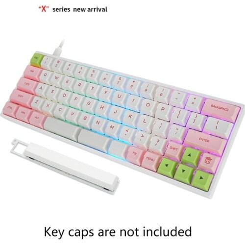 GK64XS Hot Swap Programmable Bluetooth Mechanical Keyboard Pcb Custom Kits RGB Switch Type-c Usb Port Module suit GH60