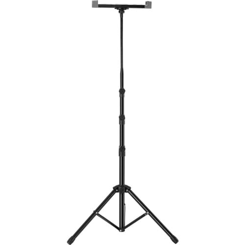 Tablet Tripod Floor Stand Adjustable Holder with Flexible Gooseneck for Phone and Tablet 9.5-14.5 Inches(1.65M)