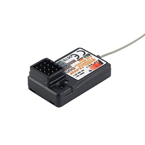 Flysky GR3E Receiver for Flysky Radio Transmitter GT2 GT2B GT2E GT3B GT3C, iT4 iT4S inc. Bind Plug