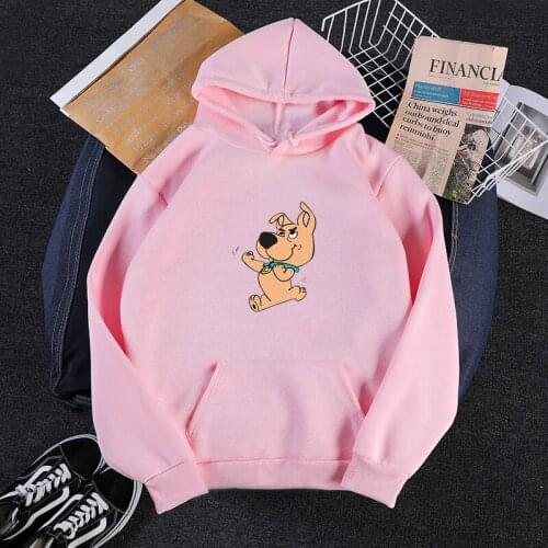 New printed hoodie hip-hop style Street popular cute puppy same print Hoody printed sweatshirt hoody