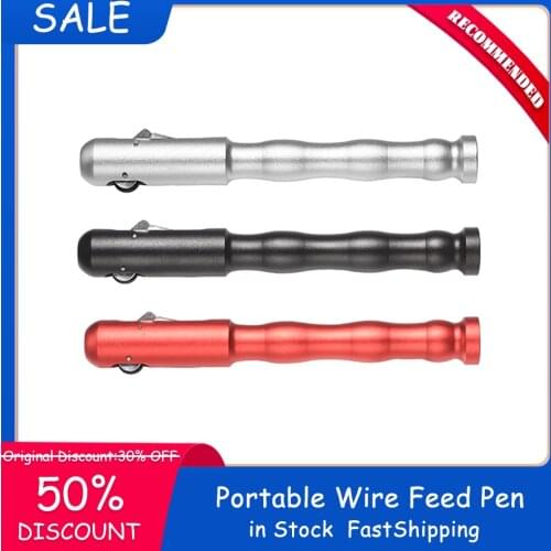 High Quality Welding Accessories Tig Finger Feeder Dab Pen for Stick Welder Aluminum Weld Rods Holder Filler Wire Pen