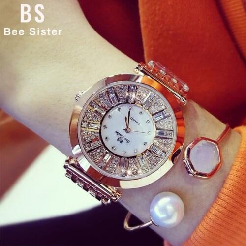 Silver Rhinestone Women Watches Famous Luxury Brands Dress Big Dial Watch Women Crystal Diamond Female Watches Montre Femme 2021