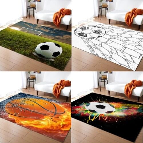 Creative personality basketball Carpet in the living room rugs for bedroom rug for living room Entrance door mat circle rug
