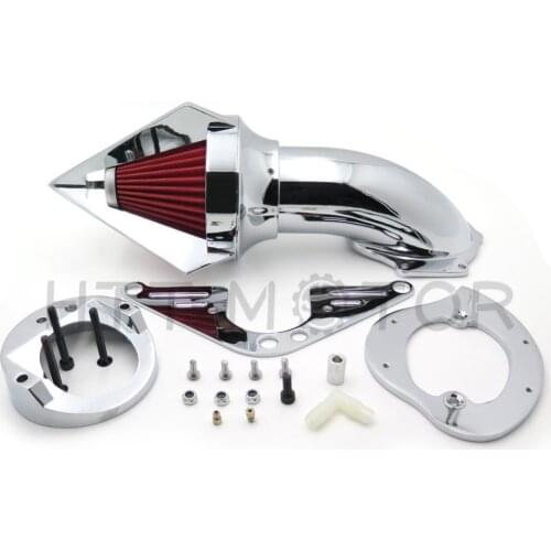 Aftermarket free shipping motorcycle parts Cone Spike Air Cleaner for Yamaha Road-Star 1600 XV1600A 1700 1999-2012 Chrome