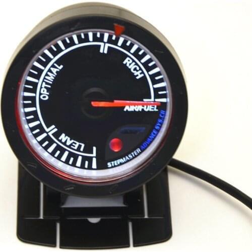 Defi BF 2.5" Universal 60MM Air fuel Ratio Auto Gauge Meter Red & White Backlight Adjustable 12V With Gauge Holder