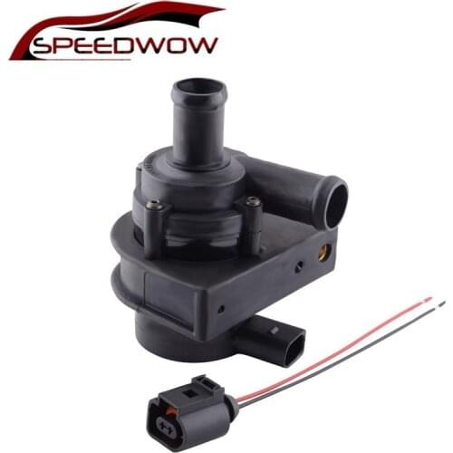 SPEEDWOW Engine Cooling Additional Auxiliary Water Pump 1K0965561 1K0 965 561 J For VW Golf GTI Passat CC Audi A3 1K0965561J