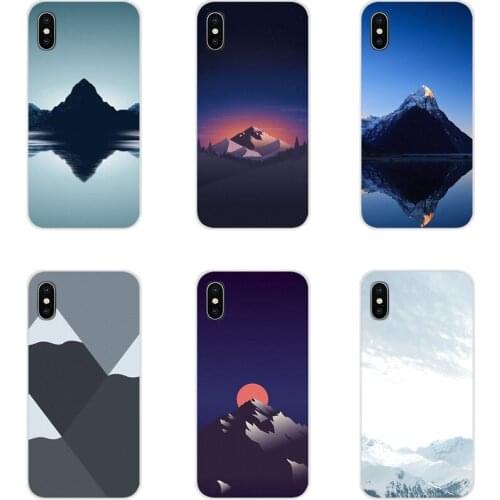 Mountains Minimal Accessories Phone Shell Covers For Huawei Mate Honor 5X 6X 7 7A 7C 8 9 10 8C 8X 20 30 Lite Pro