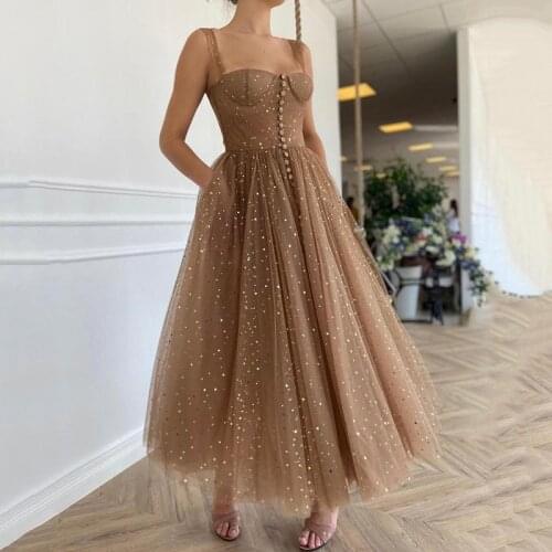 KS Mi Unshakenes Women's Dresses Below The Knee