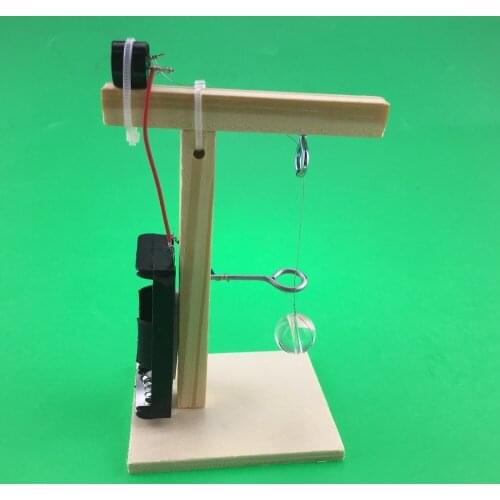 Science technology small-scale childrens scientific experiment educational toys materials handmade earthquake alarm equipment