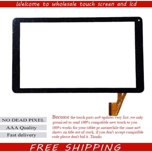 New DH-1012A2-PG-FPC062-V5.0 10.1inch whiteTouch screen touch Panel Digitizer Glass for MID