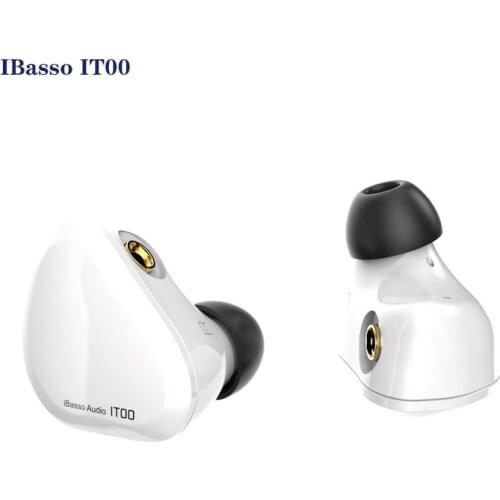 IBasso IT00 3.5MM In Ear Earphones Wired Earbuds HiFi Dynamic Earphones MMCX Port For Game Players