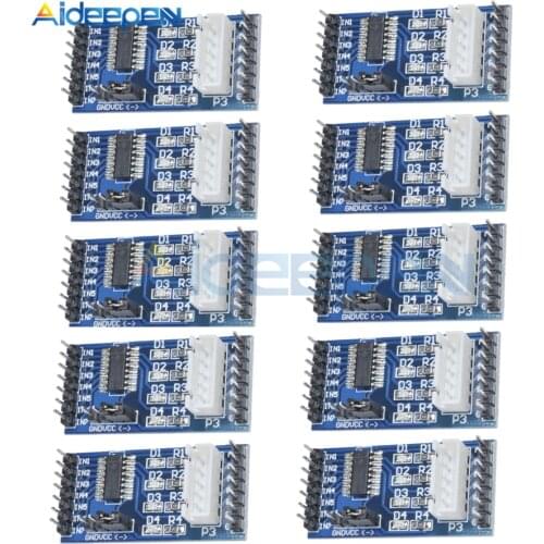 10Pcs ULN2003 Stepper Motor Driver Board Module for DC 5V 4-phase 5 line 28BYJ-48 For Arduino