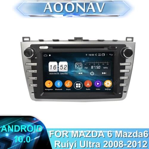 2 din 2DIN Android Car radio DVD player FOR MAZDA 6 Mazda6 Ruiyi Ultr 2008-2012 car stereo autoradio auto audio GPS head unit