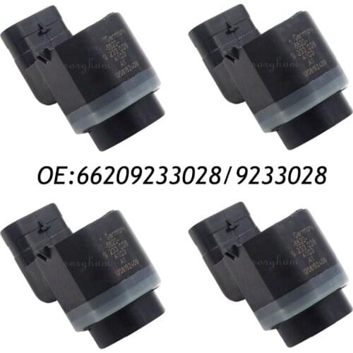 4PCS 9233028 Rear PDC Parking Sensor For BMW 5 6 7 Series 550i xDrive X3 X5 E70 66209233028