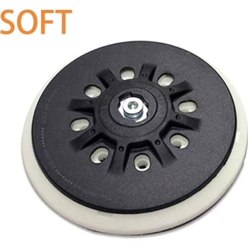 6 Inch 17-Hole Dust-free Back-up Sanding Pad for 6" Hook and Loop Grinding Discs Grinder Accessories